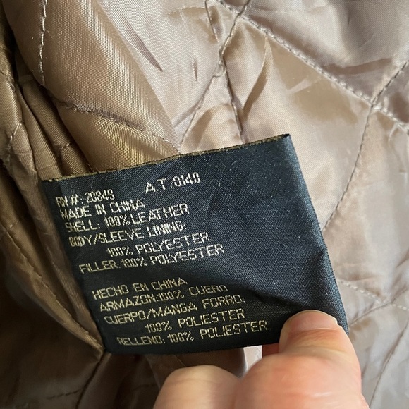 Columbia Men's 100% Genuine Leather Field Jacket - Picture 6 of 8